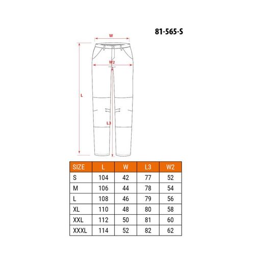 NEO TOOLS Pantalone Oxford -L slika 2