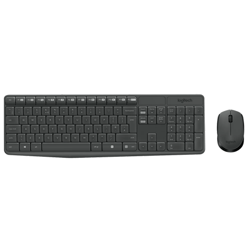 Tast+mis Logitech MK235 Wireless USB Gray US 920-007931 slika 1