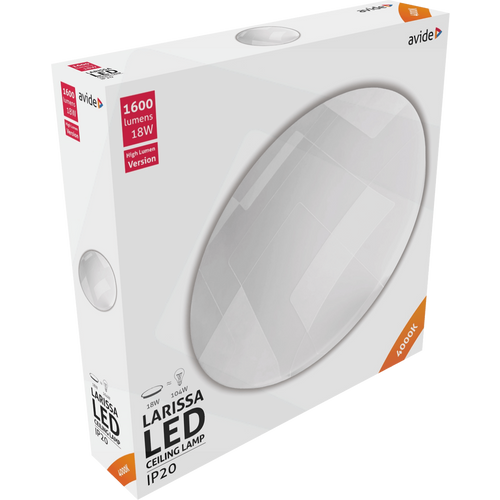 Avide Plafonjera LED, Larissa, 18W, 1600 lm, 4000K, IP20 - ACLO33NW-18W-LAR slika 2