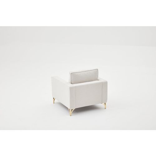 Atelier Del Sofa Sofa, Krem Zlato, Berlin - Cream, Gold slika 5