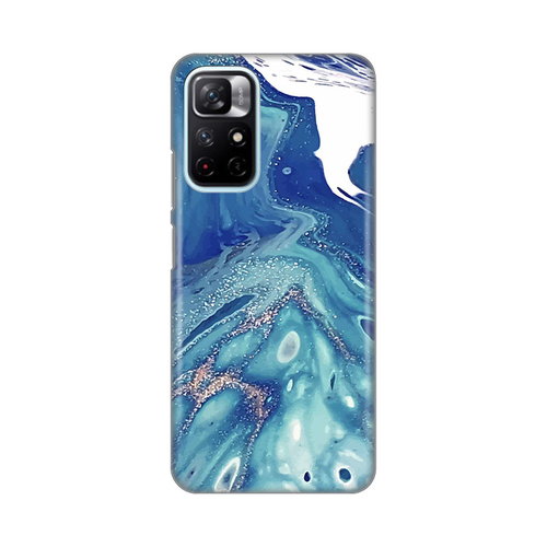 Torbica Silikonska Print za Xiaomi Redmi Note 11T 5G/Poco M4 Pro 5G Blue Marble slika 1