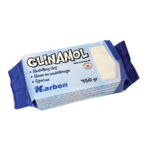 Glinamol bijeli KARBON 450 g-novo pak.