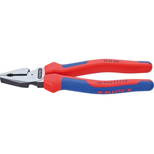 Knipex snažna kombinirana kliješta 200 mm sposobnost rezanja (maks.) tvrda žica: 2, 8 mm · klavirska žica: 2, 2 mm slika 1