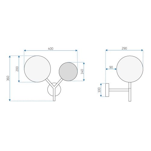 TOOLIGHT Zidna svjetiljka App1012-2w slika 13