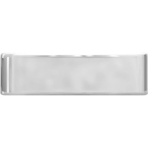 Umivaonik s otvorom za slavinu 48x37x13,5 cm keramički srebrni slika 33