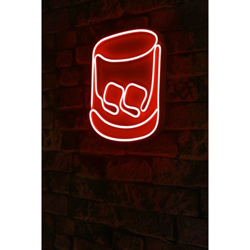Wallity Ukrasna plastična LED rasvjeta, Whiskey Old Fashioned - Red slika 9