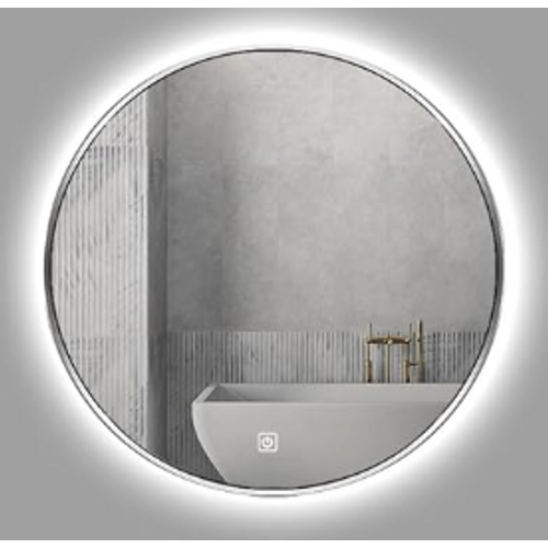 Ceramica lux   Ogledalo alu-ram fi70, silver,touch-dimer pozadinski - CL32 300011 slika 1