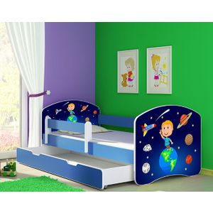 ACMA Dječiji krevet Acma II sa ladicom Blue - 140x70cm - Dezen 22