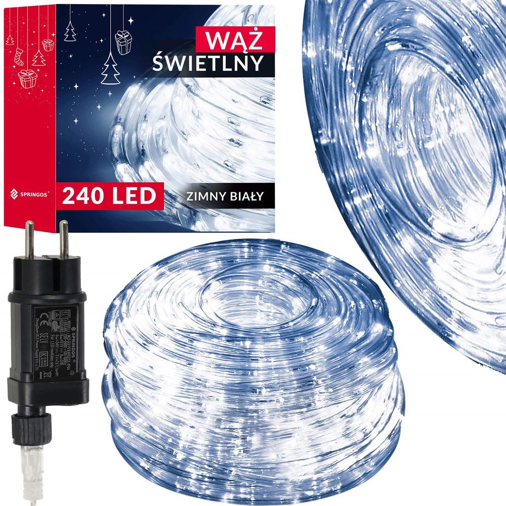 Cl4114 svjetlo od užeta 240 led slika 9
