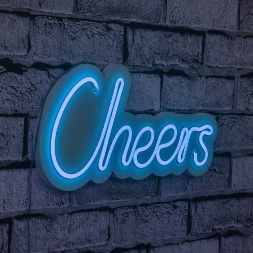 Wallity Ukrasna plastična LED rasvjeta, Cheers - Blue slika 10