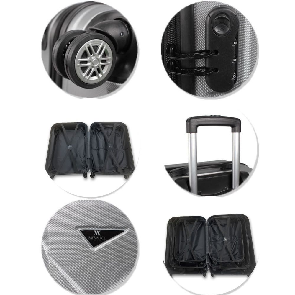 Set Plavih Kofera (4 Komada) slika 4