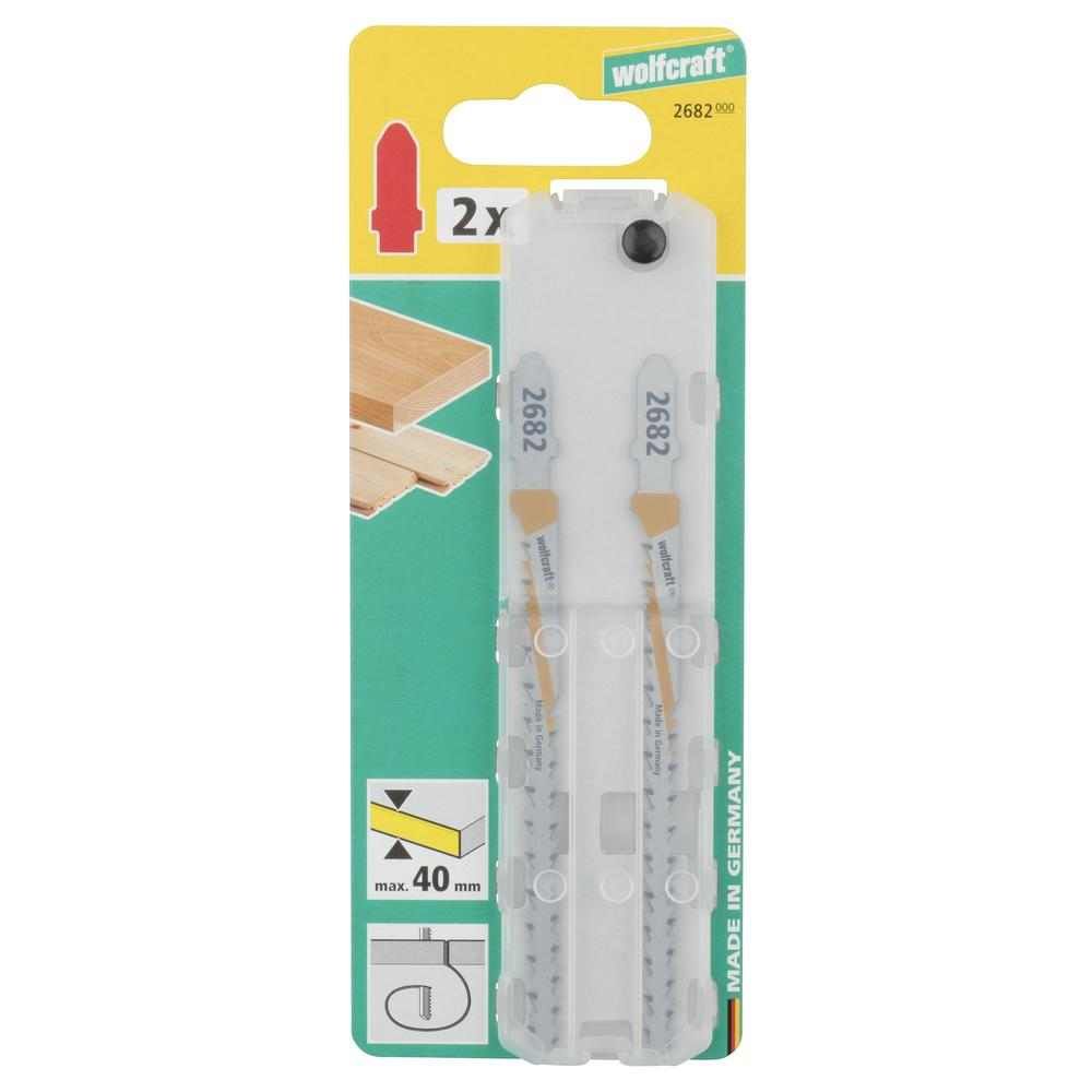 Wolfcraft Ubodne Pilice Za Drvo HCS Obostrano Nazubljene 55/90/2,2/3,2mm / 2 kom - 2682000 slika 5