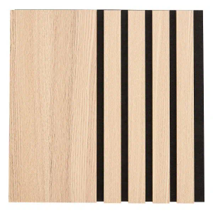 Atmosphera dekorativni zidni panel set 3/1 colva large 30 x 30 cm light wood, mdf