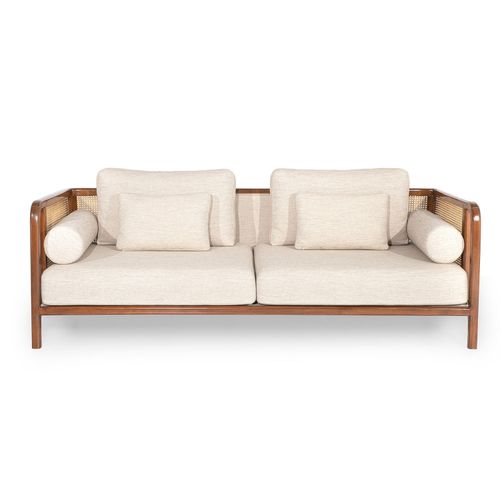 Peanut Cream 4-Seat Sofa slika 1