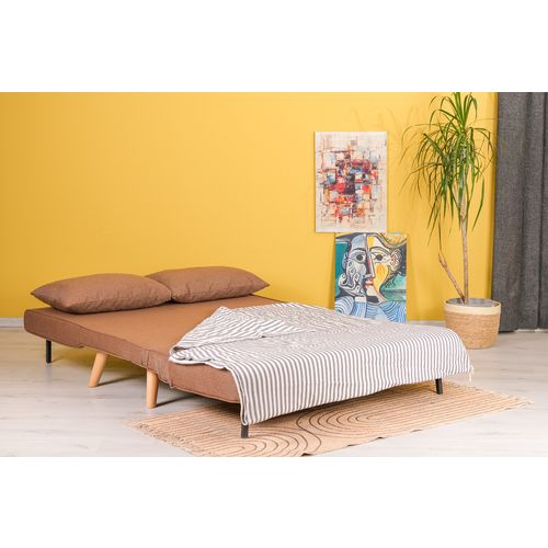 Atelier Del Sofa Dvosjed na razvlačenje, Smeđa, Folde 2-Seater - Brown slika 4