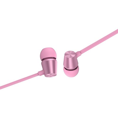 SWISSTEN slušalice + mikrofon, In-ear, metalne, roze/zlatne DYNAMIC YS500 slika 5