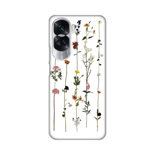 Torbica Silikonska Print Skin za Honor 90 Lite Flower slika 1