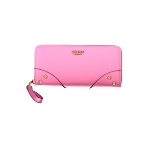 GUESS JEANS PINK WOMEN'S WALLET