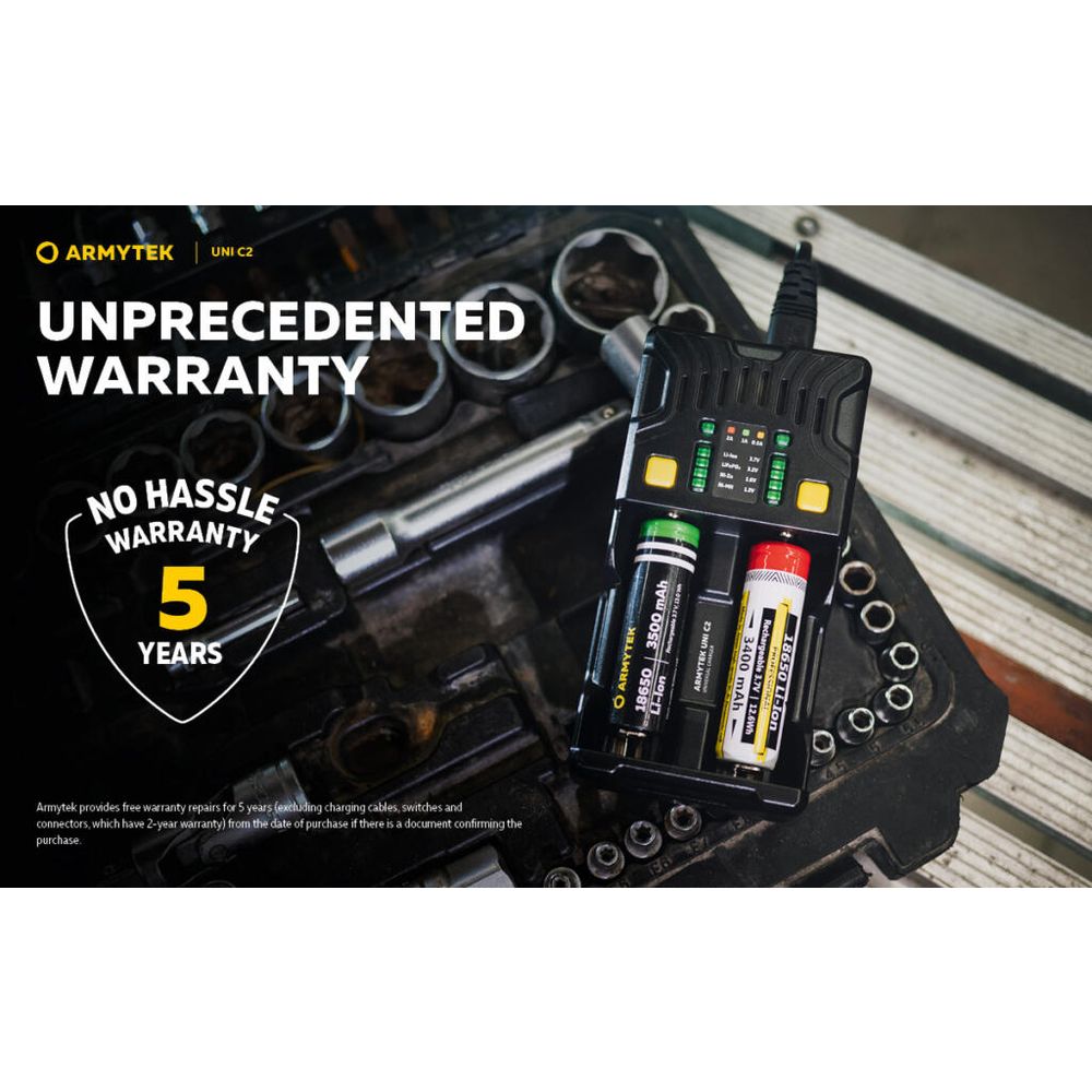 Armytek Univerzalni punjač za baterije Uni C2 slika 17