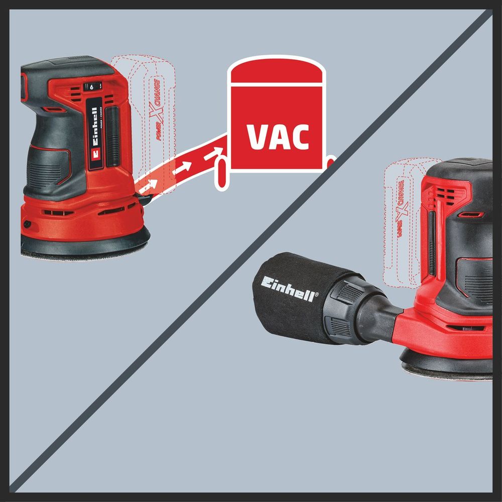 Einhell Akumulatorska ekscentrična brusilica TE-RS 18 Li - Solo slika 6