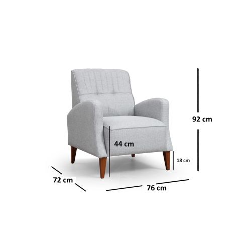 Atelier Del Sofa Fotelja wing MONTANA, Montana Armchair slika 3