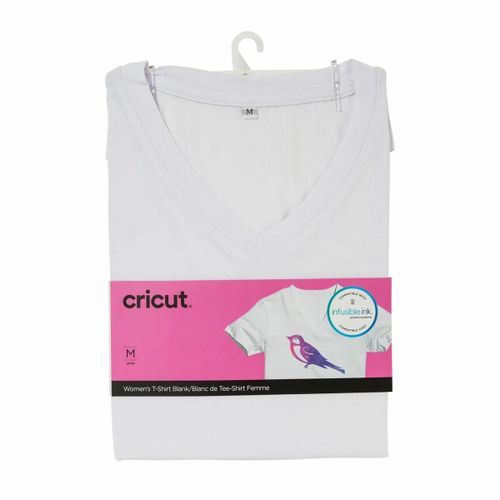 Prilagodljiva majica za ploter za rezanje Cricut Women's Bijela slika 1