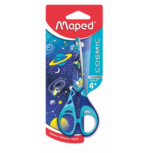 MAPED Škare školske Cosmic  kids 13 cm, blister slika 1