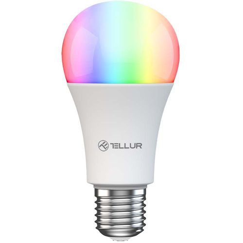 TELLUR SMART WIFI LED BULB E27, 9W, BIJELA/TOPLA/RGB, DIMMER slika 2