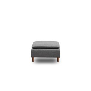 Atelier Del Sofa Tabure, Tamno siva, Lungo