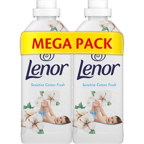 Lenor Sensitive Cotton Fresh omekšivač 2x925ml slika 1