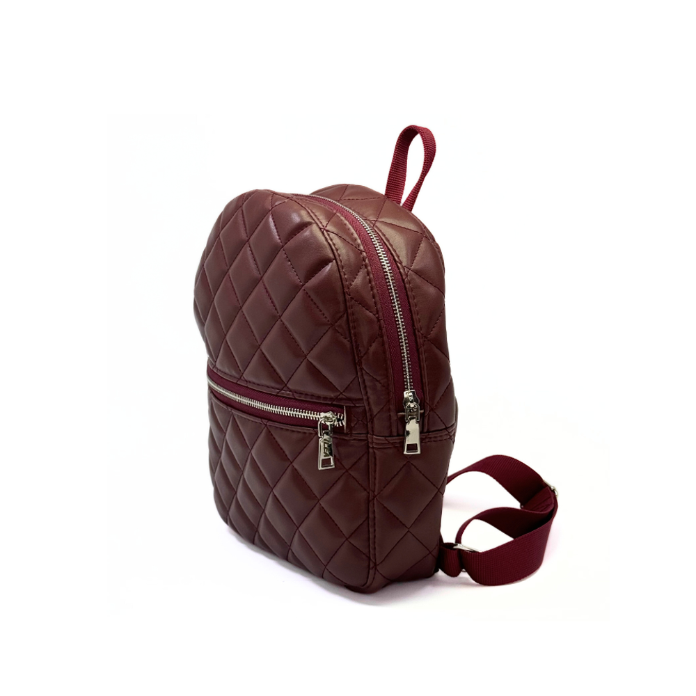ILEA Ženski ruksak Topstitch, Bordo slika 2
