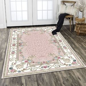 ELS1800 - YENİ - Pink Multicolor Carpet (180 x 280)