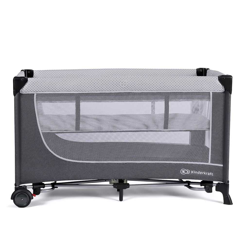 Kinderkraft Vikend krevetac LEODY, Grey slika 2