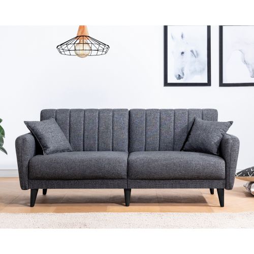 Atelier Del Sofa AQUA-TAKIM1-S 1053 Antracit Sofa-Krevet Set slika 2