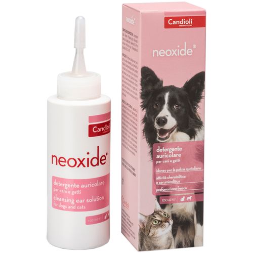 Candioli Neoxide, otopina za čišćenje ušiju za pse i mačke, 100 ml slika 1