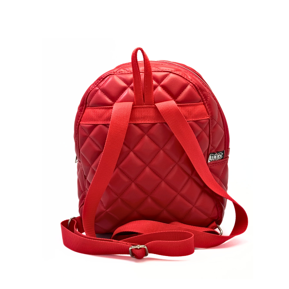 ILEA Ženski ruksak Topstitch, Crveni slika 3