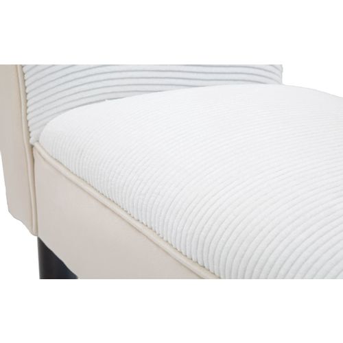 Mauro Ferretti Klupica velvet crema cm 102x31x51 slika 4