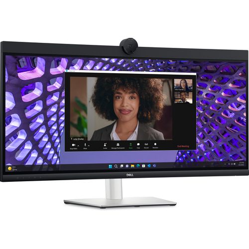 DELL 34 inch P3424WEB WQHD Video konferencijski zakrivljeni IPS monitor slika 2