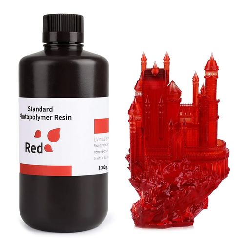 Standard Resin 1kg - Clear Red slika 1