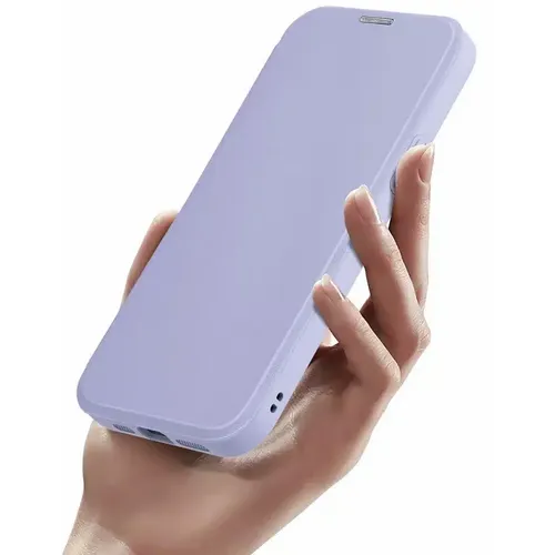 DUX DUCIS Skin X Pro – MagSafe kompatibilna preklopna torbica za Apple iPhone 15 Plus ljubičasta slika 4