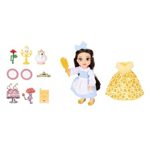 Disney Beauty and the Beast Belle doll 15cm slika 4