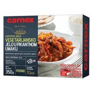 Carnex vegetarijansko jelo u pikantnom sosu 350g
