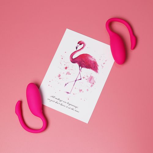 Bullet vibrator Flamingo Magic Motion, ružičasti slika 22