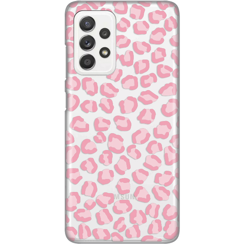 Torbica Silikonska Print Skin za Samsung A525F/A526B/A528B Galaxy A52 4G/A52 5G/A52s 5G Pink Cheetah slika 1