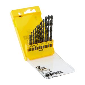 Dewalt GARNITURA SVRDLA ZA METAL HSS'R 1,5-6,5 13-DIJELNA DT5912
