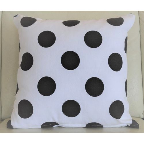 Jastuk Polka black 40x40 034-1 slika 1