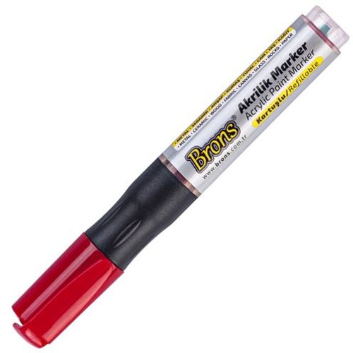 Nova Color Slikanje - Akrilni Marker - Crveni - 540314 slika 1