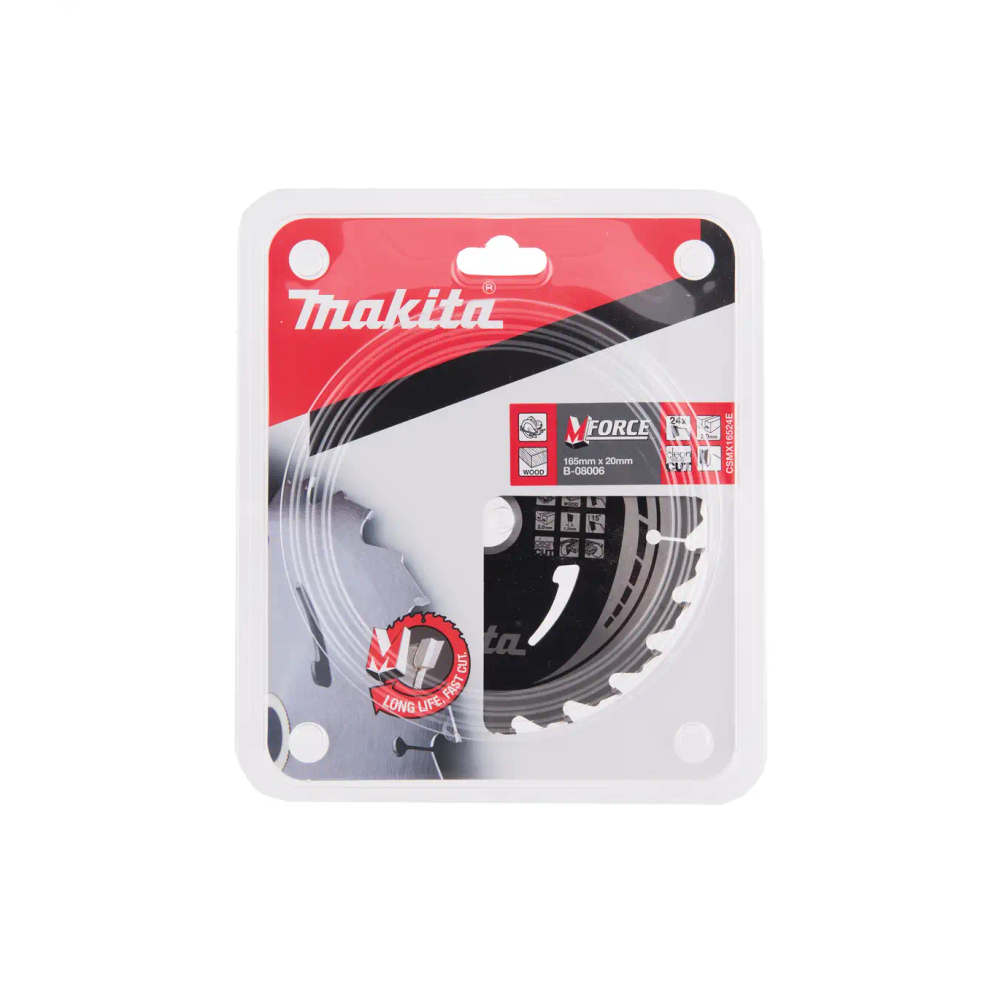 Makita - List za pilu M-force 165x20 24Z B-32007 slika 2