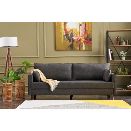 Bella Sofa Bed - Anthracite Anthracite 3-Seat Sofa-Bed slika 1