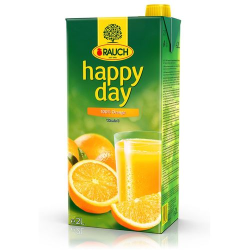 Rauch happy day juice 100% naranča 2l slika 1